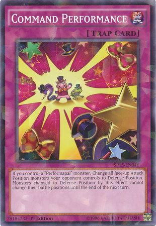 Command Performance [SP15-EN046] Shatterfoil Rare | Odin's Place