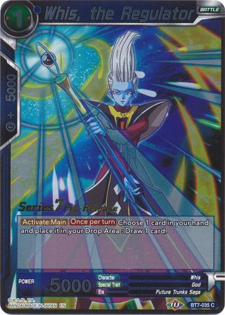Whis, the Regulator (BT7-035_PR) [Assault of the Saiyans Prerelease Promos] | Odin's Place