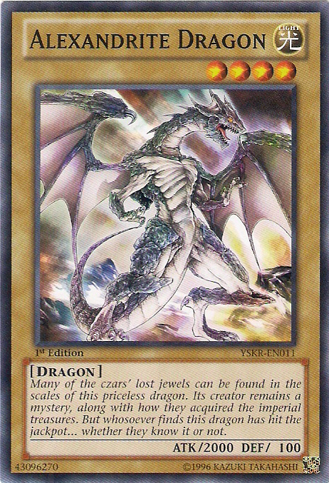 Alexandrite Dragon [YSKR-EN011] Common | Odin's Place