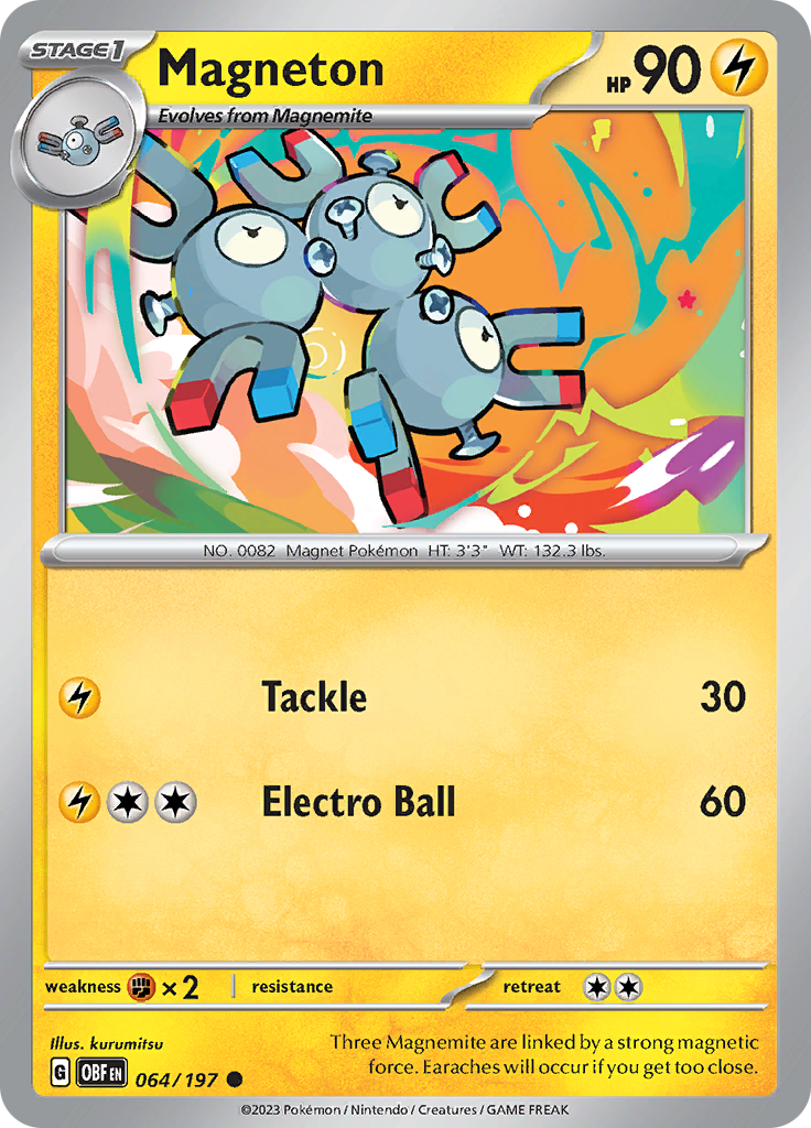 Magneton (064/197) [Scarlet & Violet: Obsidian Flames] | Odin's Place