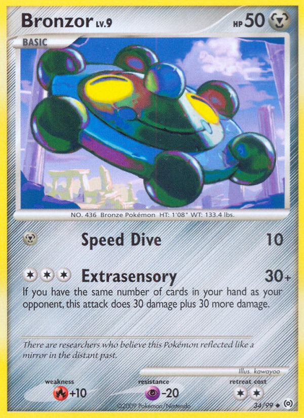 Bronzor (34/99) [Platinum: Arceus] | Odin's Place