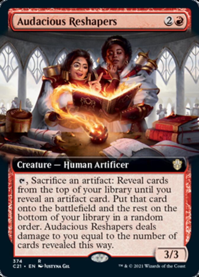Audacious Reshapers (Extended Art) [Commander 2021] | Odin's Place