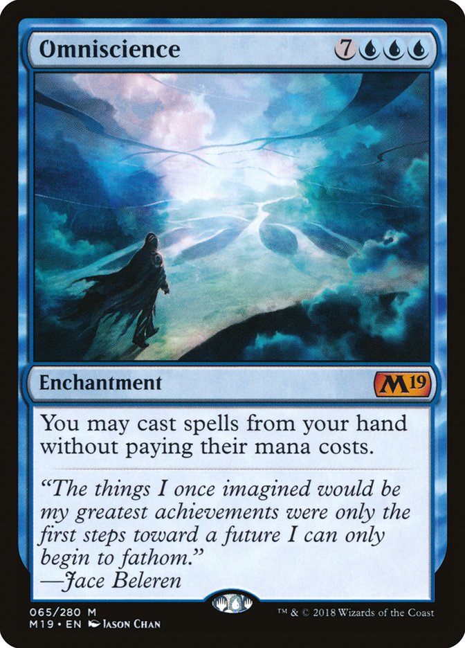 Omniscience (65) [Core Set 2019] | Odin's Place