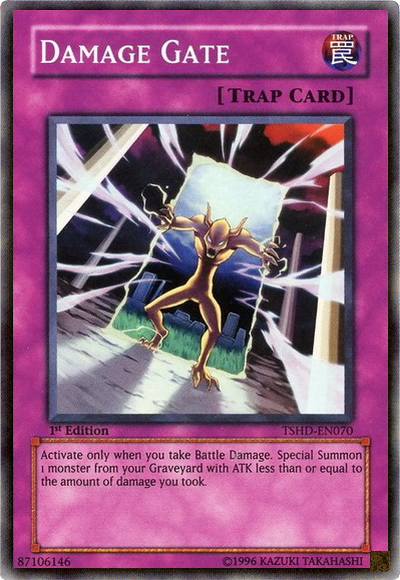 Damage Gate [TSHD-EN070] Super Rare | Odin's Place