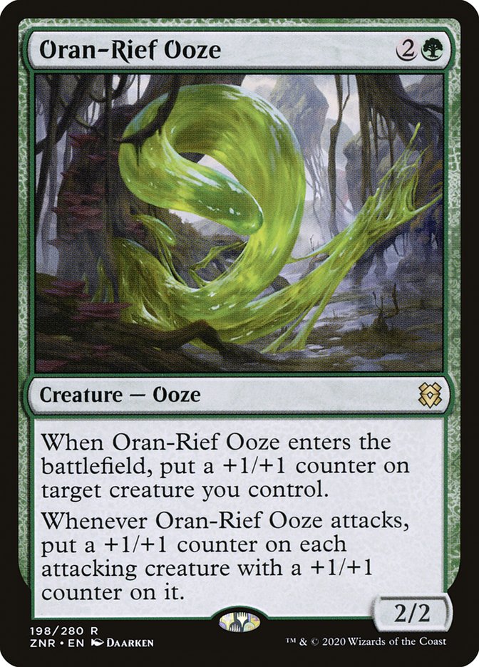 Oran-Rief Ooze [Zendikar Rising] | Odin's Place