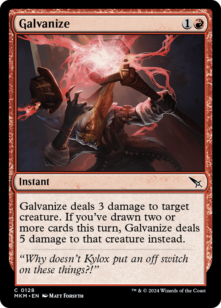 Galvanize [Murders at Karlov Manor] | Odin's Place