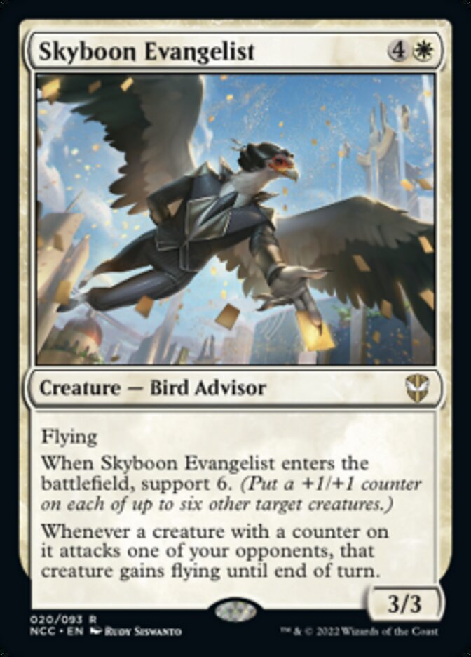 Skyboon Evangelist [Streets of New Capenna Commander] | Odin's Place