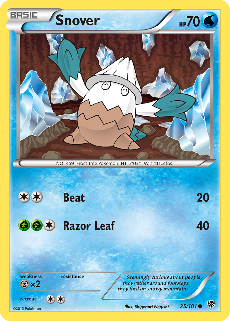 Snover (25/101) [Black & White: Plasma Blast] | Odin's Place