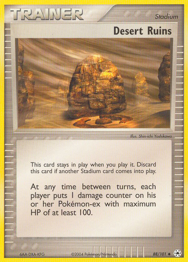 Desert Ruins (88/101) [EX: Hidden Legends] | Odin's Place
