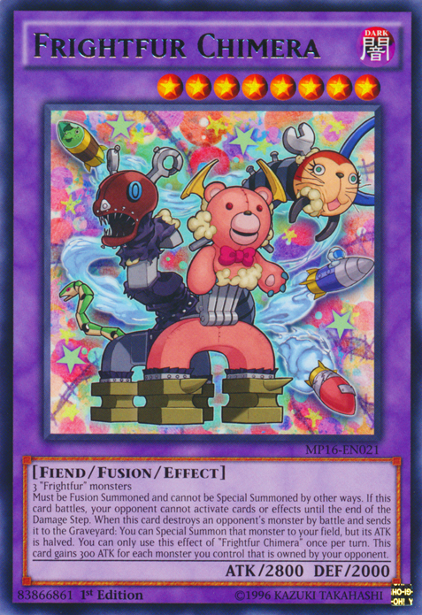 Frightfur Chimera [MP16-EN021] Rare | Odin's Place