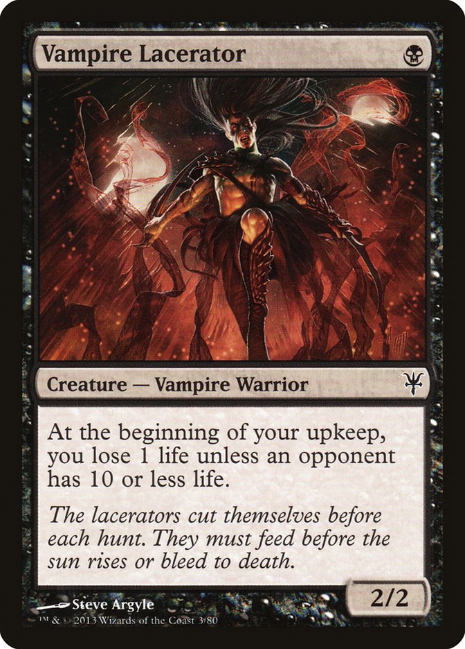 Vampire Lacerator (3) [Duel Decks: Sorin vs. Tibalt] | Odin's Place