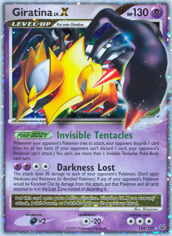 Giratina LV.X (124/127) [Platinum: Base Set] | Odin's Place