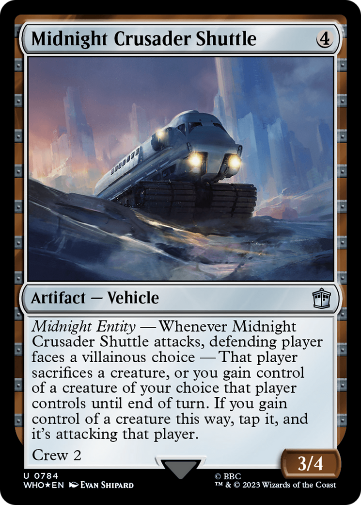 Midnight Crusader Shuttle (Surge Foil) [Doctor Who] | Odin's Place
