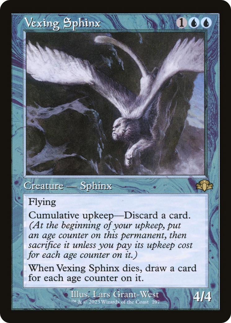 Vexing Sphinx (Retro) [Dominaria Remastered] | Odin's Place