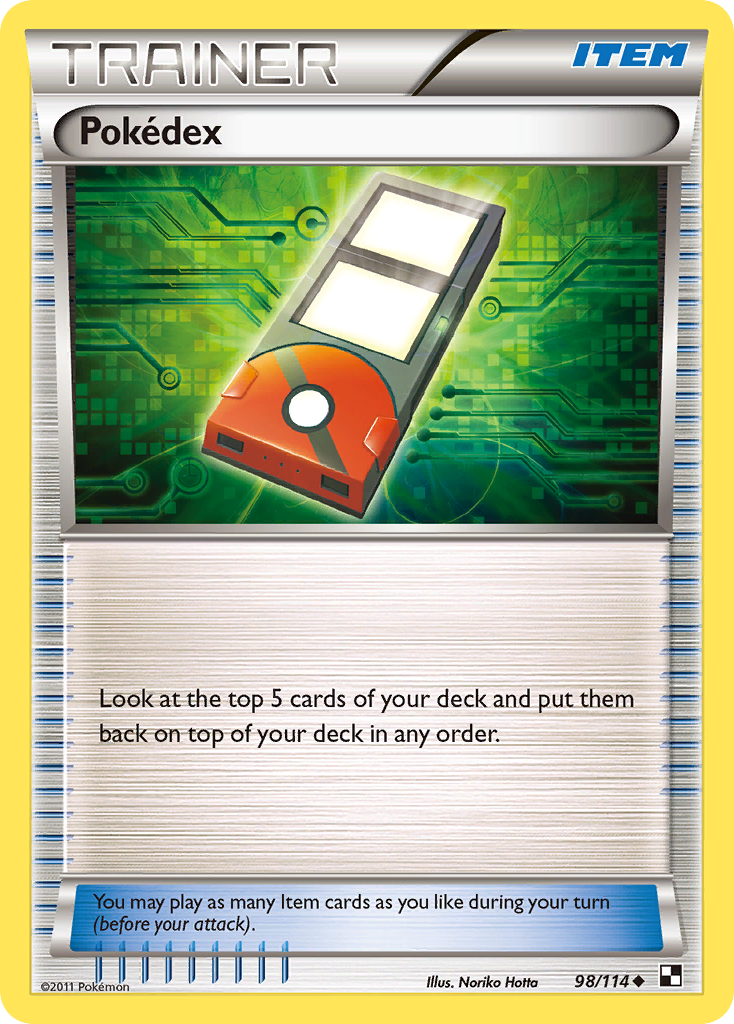 Pokedex (98/114) [Black & White: Base Set] | Odin's Place