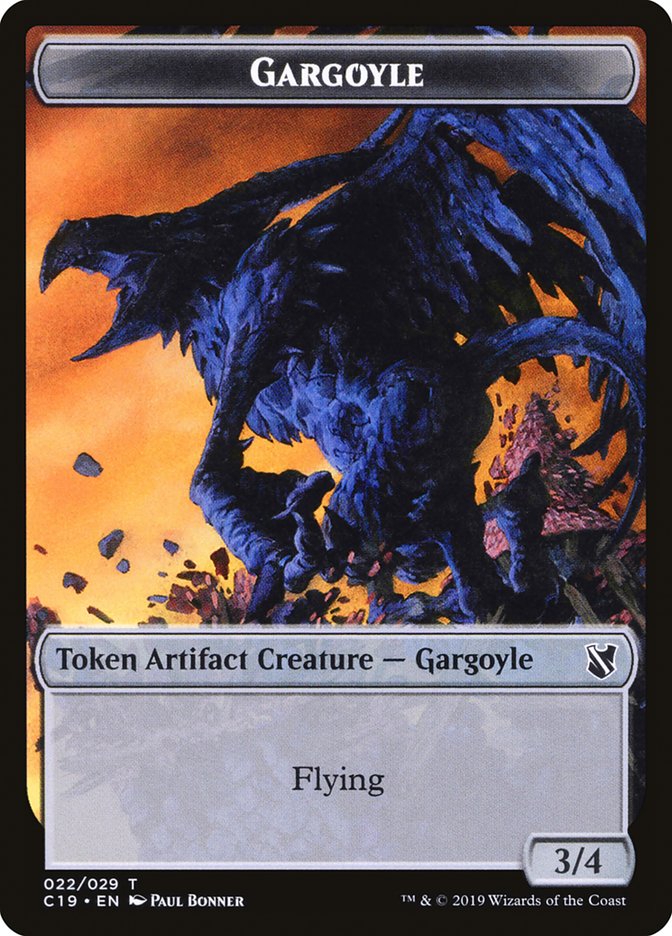 Gargoyle Token [Commander 2019 Tokens] | Odin's Place