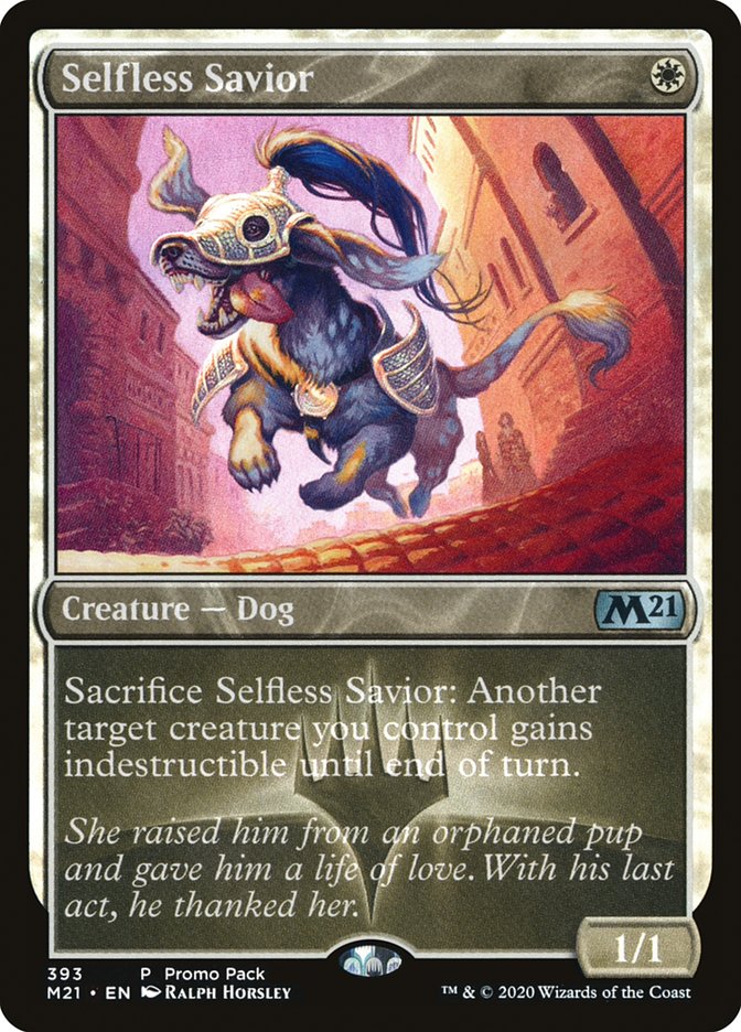 Selfless Savior (Promo Pack) [Core Set 2021 Promos] | Odin's Place