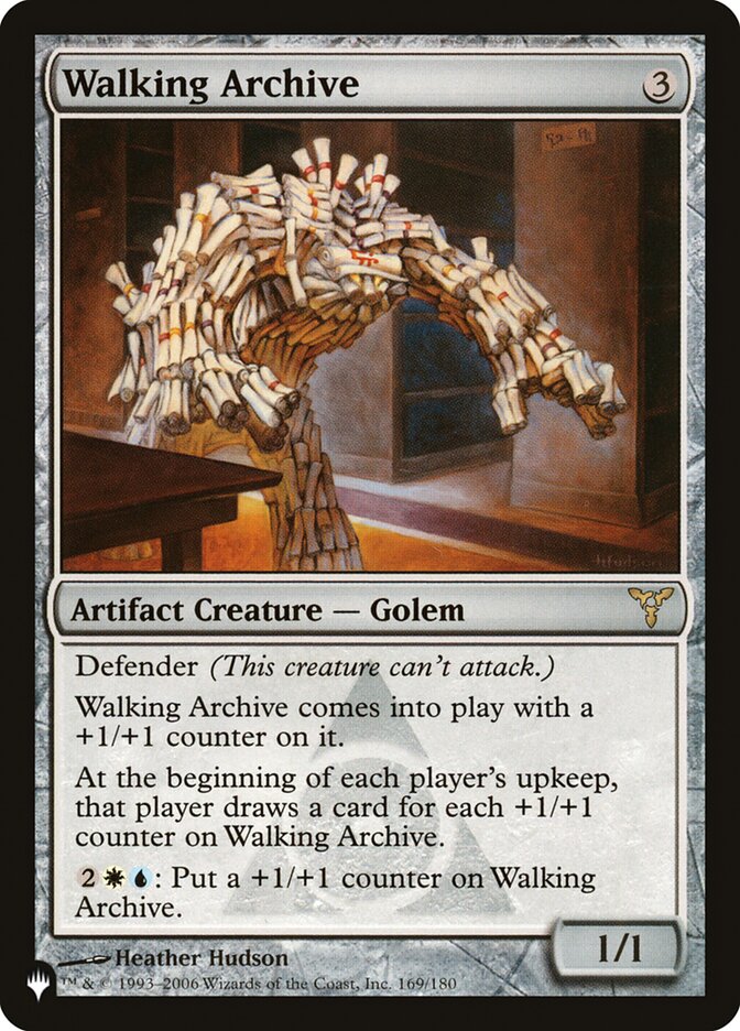 Walking Archive [The List] | Odin's Place
