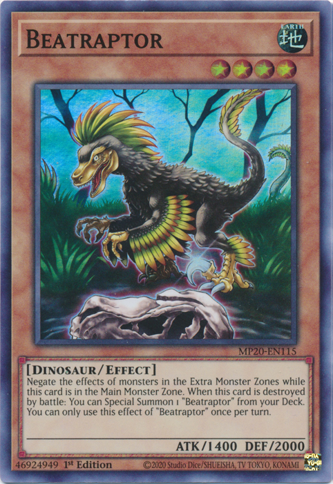 Beatraptor [MP20-EN115] Super Rare | Odin's Place