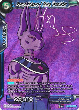 Beerus, Universe 7 Divine Vanquisher (SPR) (TB1-030) [The Tournament of Power] | Odin's Place