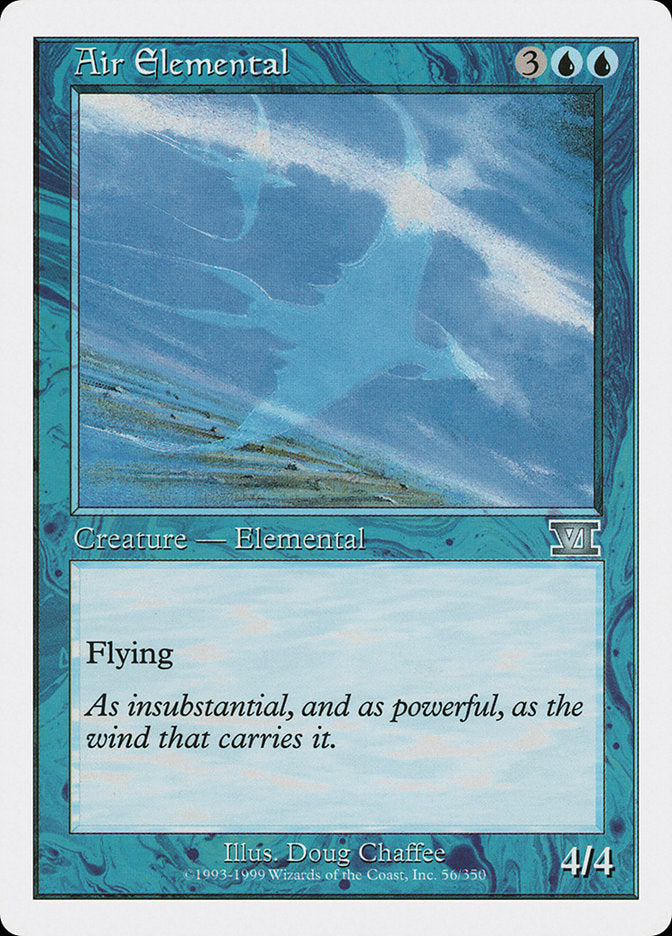 Air Elemental (56) [Classic Sixth Edition] | Odin's Place