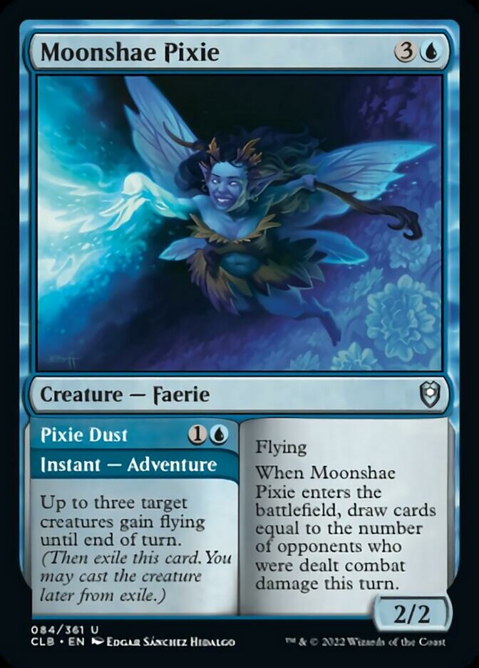 Moonshae Pixie // Pixie Dust [Commander Legends: Battle for Baldur's Gate] | Odin's Place