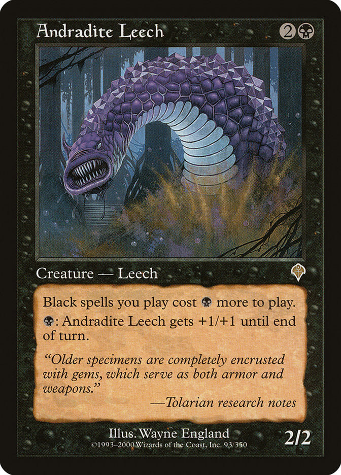 Andradite Leech (93) [Invasion] | Odin's Place