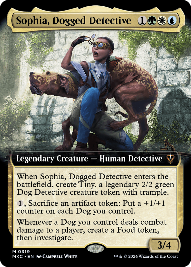 Sophia, Dogged Detective (Extended Art) [Murders at Karlov Manor Commander] | Odin's Place
