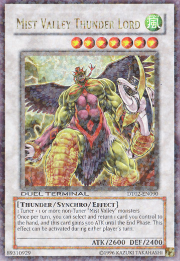 Mist Valley Thunder Lord [DT02-EN090] Ultra Rare | Odin's Place