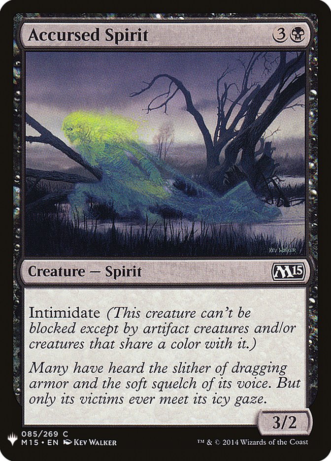 Accursed Spirit [Mystery Booster] | Odin's Place