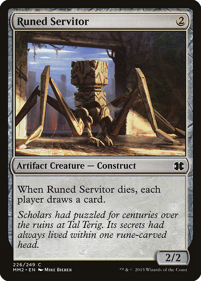 Runed Servitor (226) [Modern Masters 2015] | Odin's Place