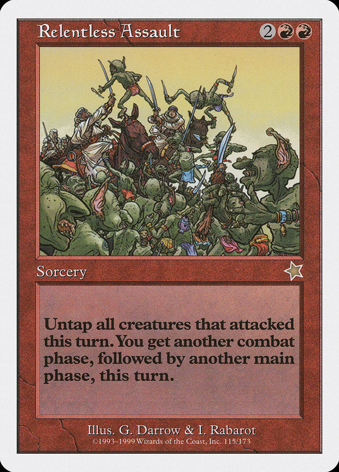 Relentless Assault (115) [Starter 1999] | Odin's Place