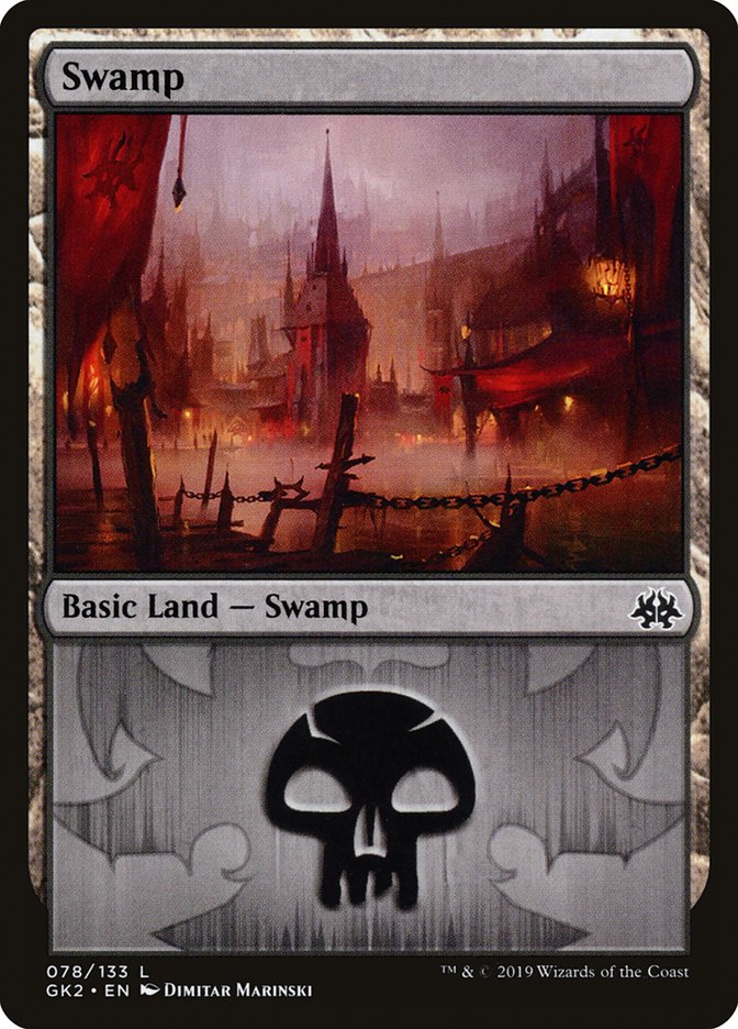 Swamp (78) [Ravnica Allegiance Guild Kit] | Odin's Place