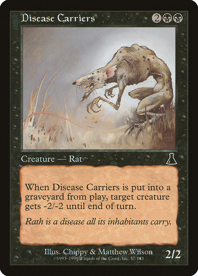 Disease Carriers (57) [Urza's Destiny] | Odin's Place