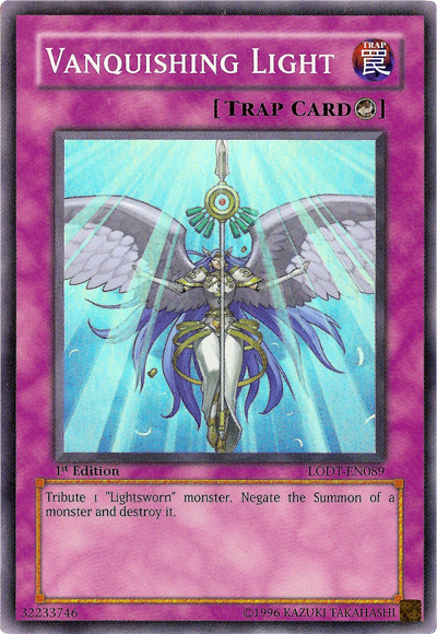 Vanquishing Light [LODT-EN089] Super Rare | Odin's Place