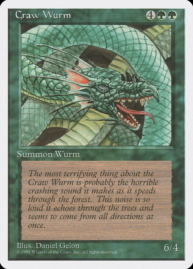Craw Wurm (238) [Fourth Edition] | Odin's Place