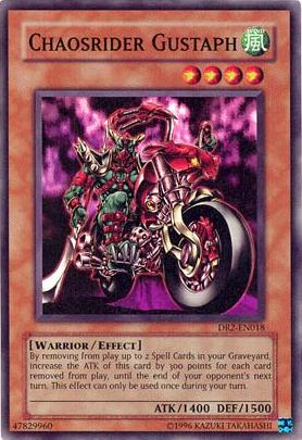 Chaosrider Gustaph [DR2-EN018] Super Rare | Odin's Place