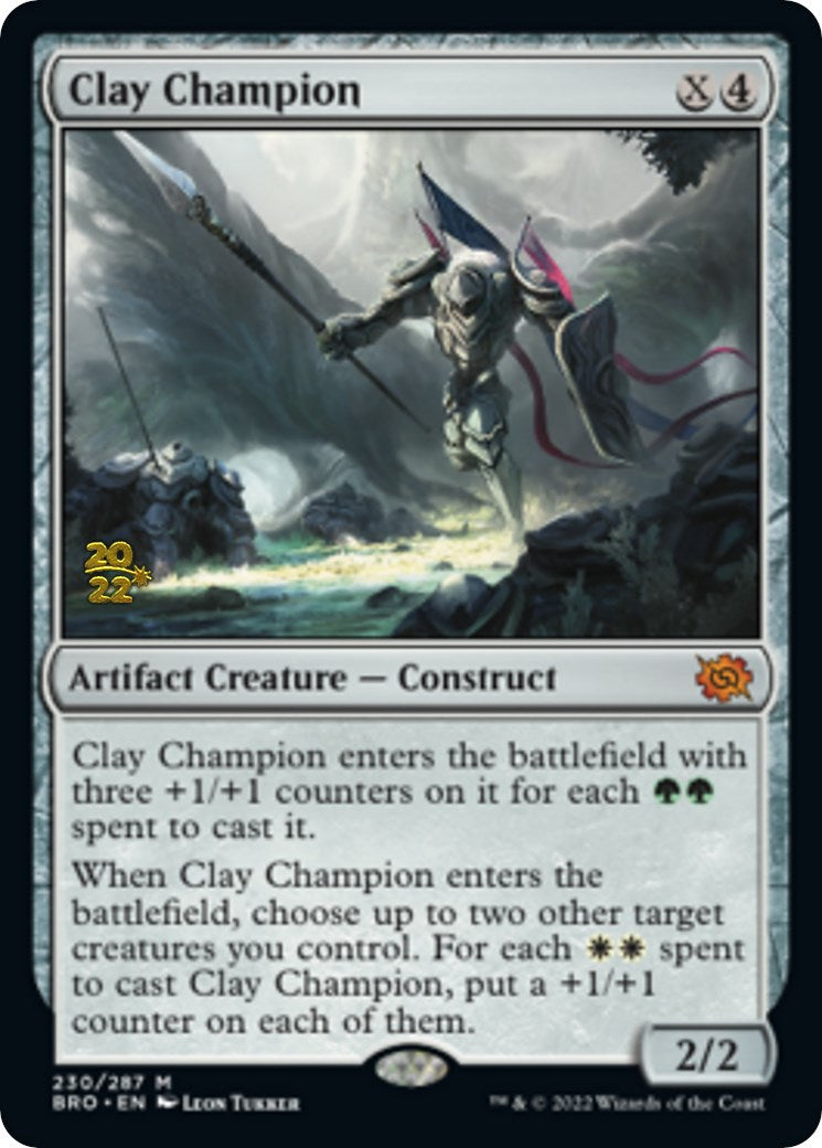 Clay Champion [The Brothers' War Prerelease Promos] | Odin's Place