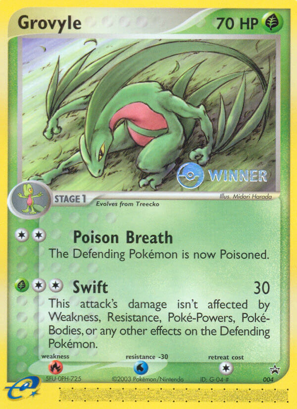 Grovyle (004) [Nintendo: Black Star Promos] | Odin's Place