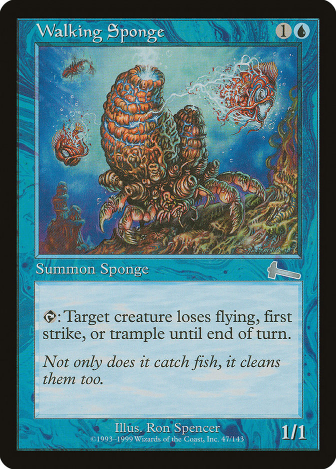 Walking Sponge (47) [Urza's Legacy] | Odin's Place