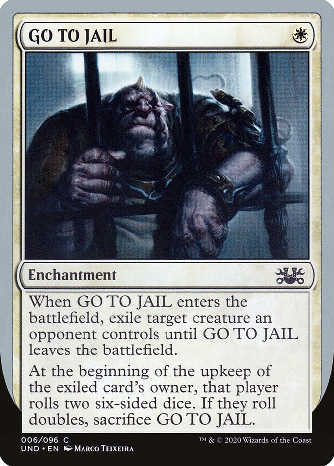 GO TO JAIL [Unsanctioned] | Odin's Place