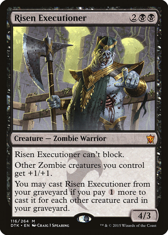Risen Executioner (116) [Dragons of Tarkir] | Odin's Place