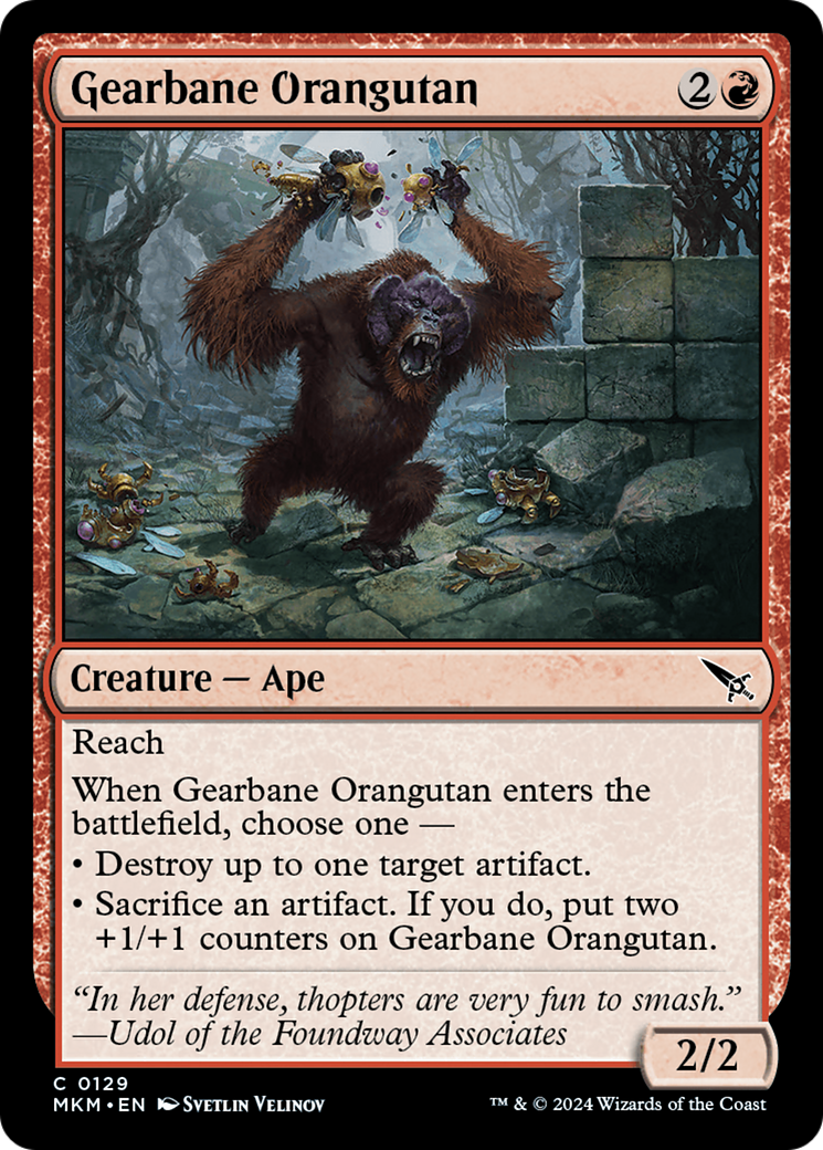 Gearbane Orangutan [Murders at Karlov Manor] | Odin's Place