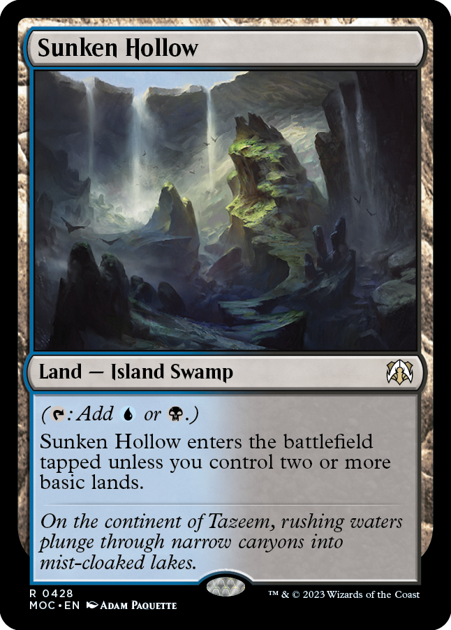 Sunken Hollow [March of the Machine Commander] | Odin's Place