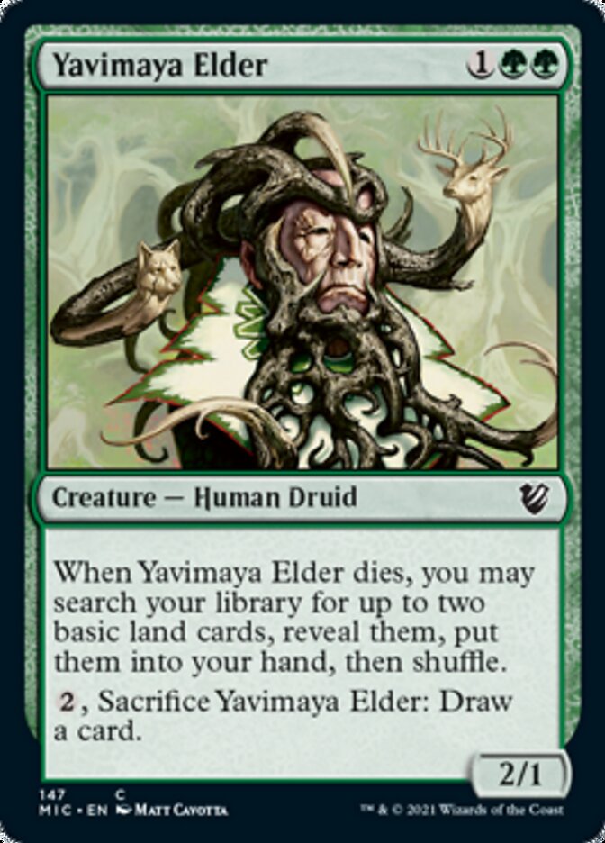 Yavimaya Elder [Innistrad: Midnight Hunt Commander] | Odin's Place