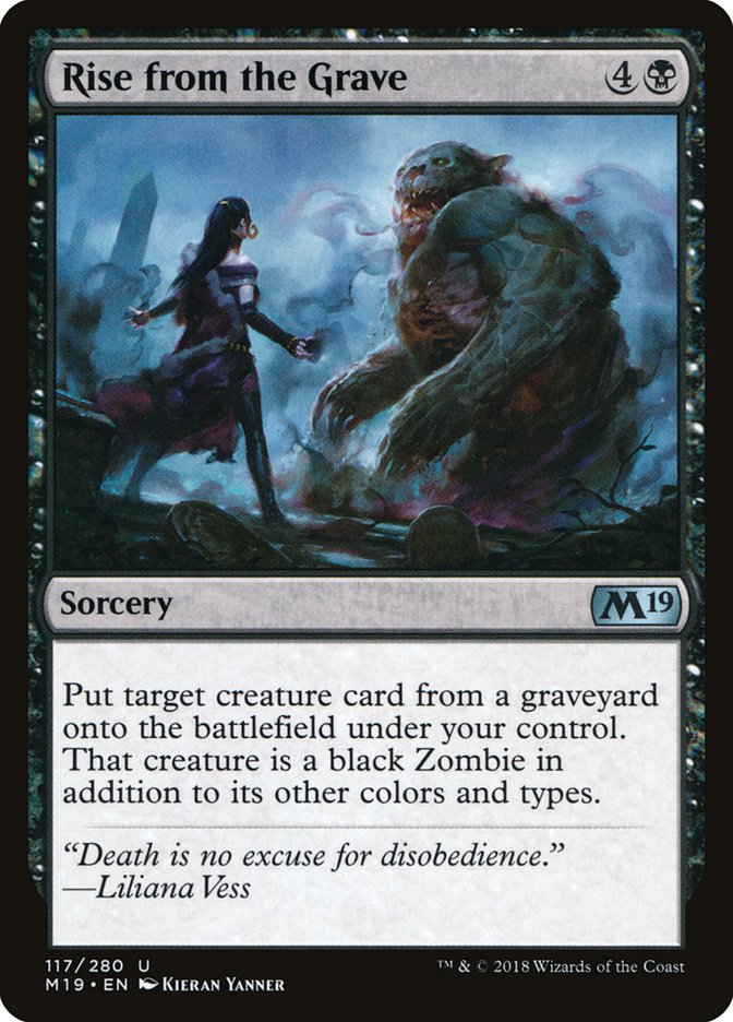 Rise from the Grave (117) [Core Set 2019] | Odin's Place