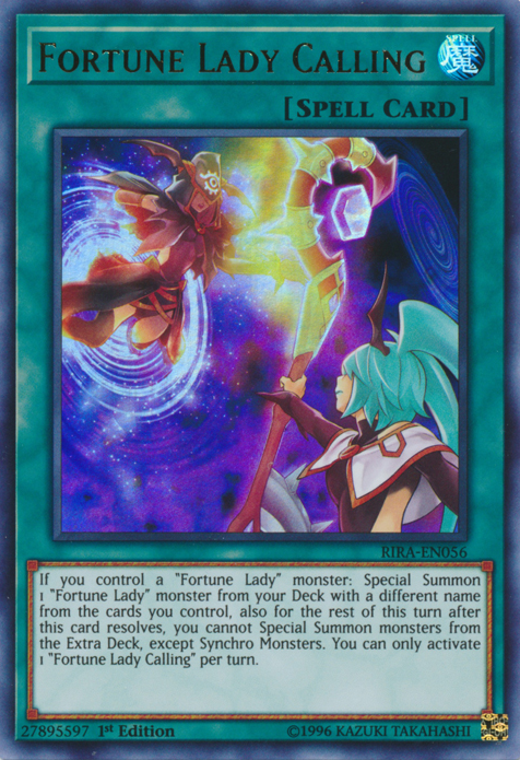 Fortune Lady Calling [RIRA-EN056] Ultra Rare | Odin's Place