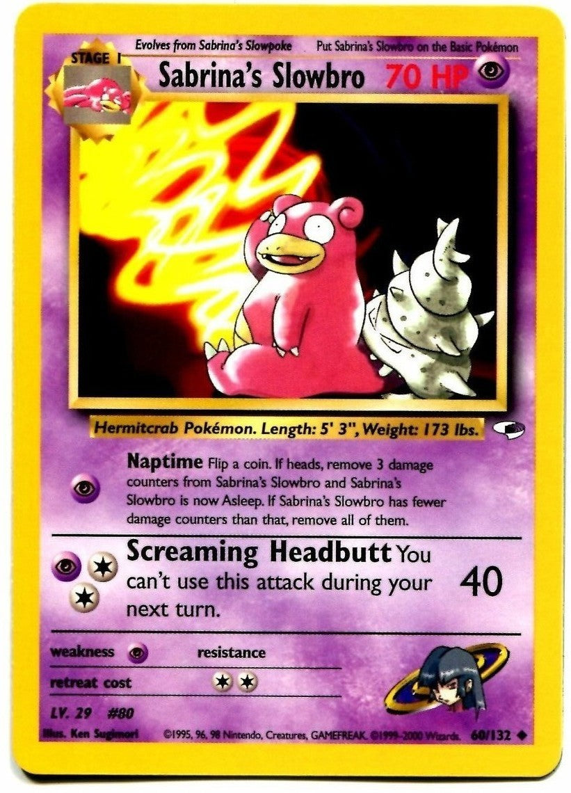 Sabrina's Slowbro (60/132) [Gym Heroes Unlimited] | Odin's Place