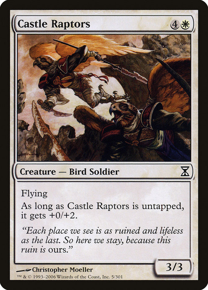 Castle Raptors (5) [Time Spiral] | Odin's Place