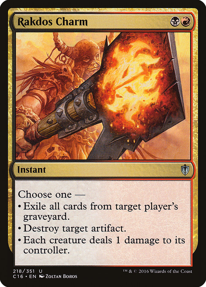 Rakdos Charm (218) [Commander 2016] | Odin's Place